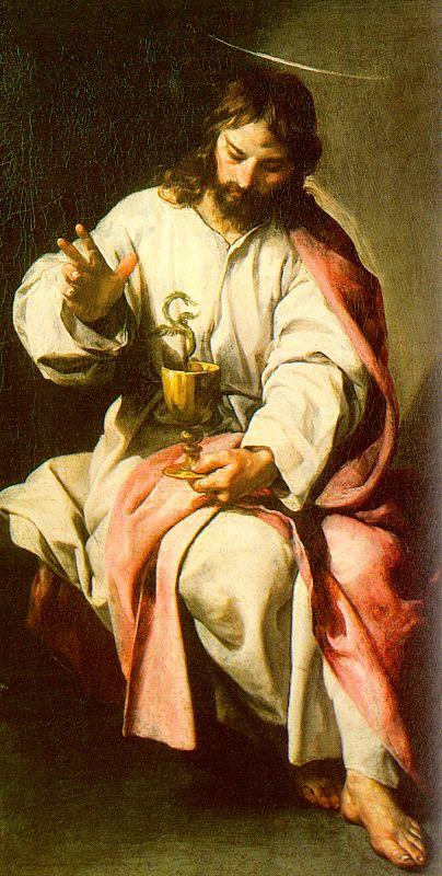 Cano, Alonso St. John the Evangelist with the Poisoned Cup a Sweden oil painting art